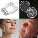 Silicone magnetic anti-snore device for men and women