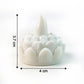 Lotus Shaped LED Flameless Tealight Candles - (8 Pc)