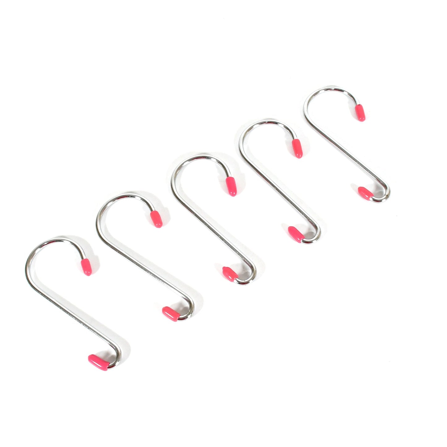 Stainless Steel S-Shaped Hook, Flat Hook, S-Shaped Hook Behind The KitcheDoor , Metal Hook Clothes Hook Kitchenware (5 Pc Set)