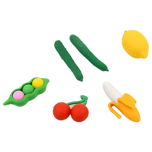 3D Mix Design Fancy & Colorful Erasers – Cute Novelty Eraser Set for Kids & School Prize (1 Set)