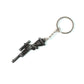 Mini Gun Metal Keychain