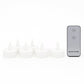 Premium 6 Piece LED Flameless Candle Light Set with Remote Control