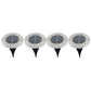 Solar Powered LED Garden Lights (4 Pc)