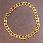 Stylish Gold-Plated Chain Bracelet for Men & Women - (1 Pc)