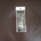 Mahakal Trishul & Shivling Design Metal Keychain - (1 Pc)