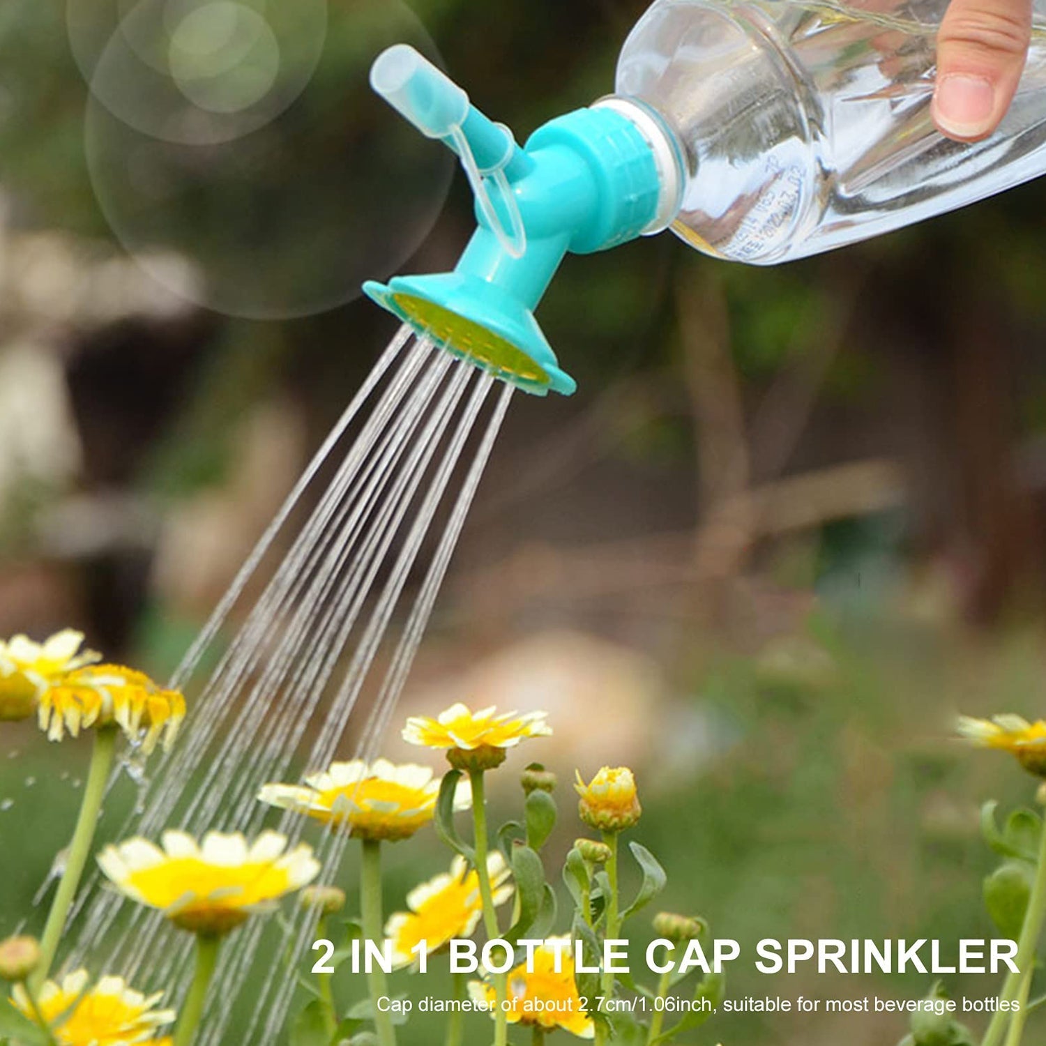 Watering can nozzle for indoor plants