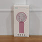 Portable USB Rechargeable Handheld Mini Fan (1 Pc)