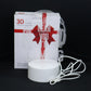 3D Acrylic LED Night Lamps – (1 Pc / Mix Design)