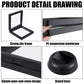 Transparent Jewellery Display Box (11x11 cm / 1 Pc)