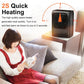 Room Heater 220V Brown Box Heater with Plug for Office & Bedroom Use