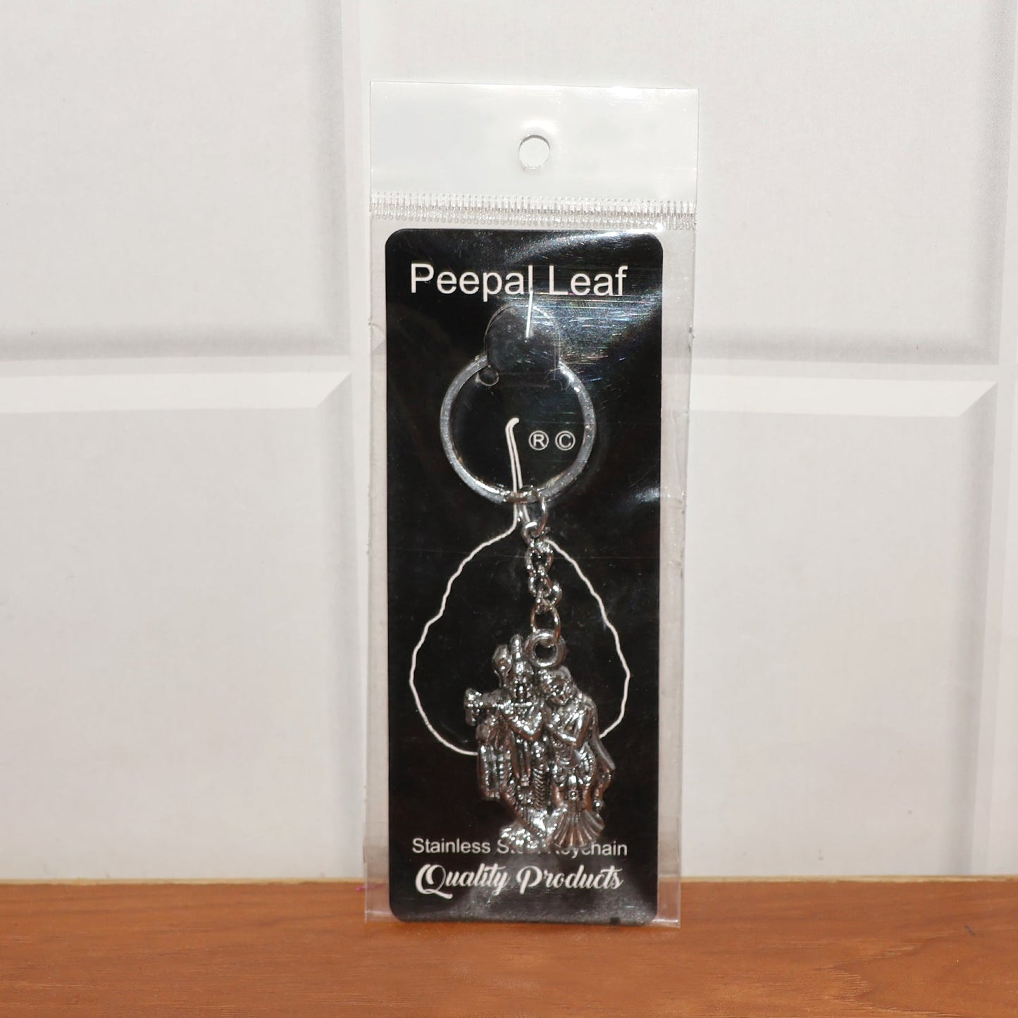 Radha Krishna Metal Keychain (1 Pc)