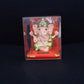 Decorative Medium Lord Ganesh Idol Decorative Statue with Solar-Powered Base (1 Pc)