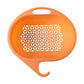 Kitchen sink strainer with handle