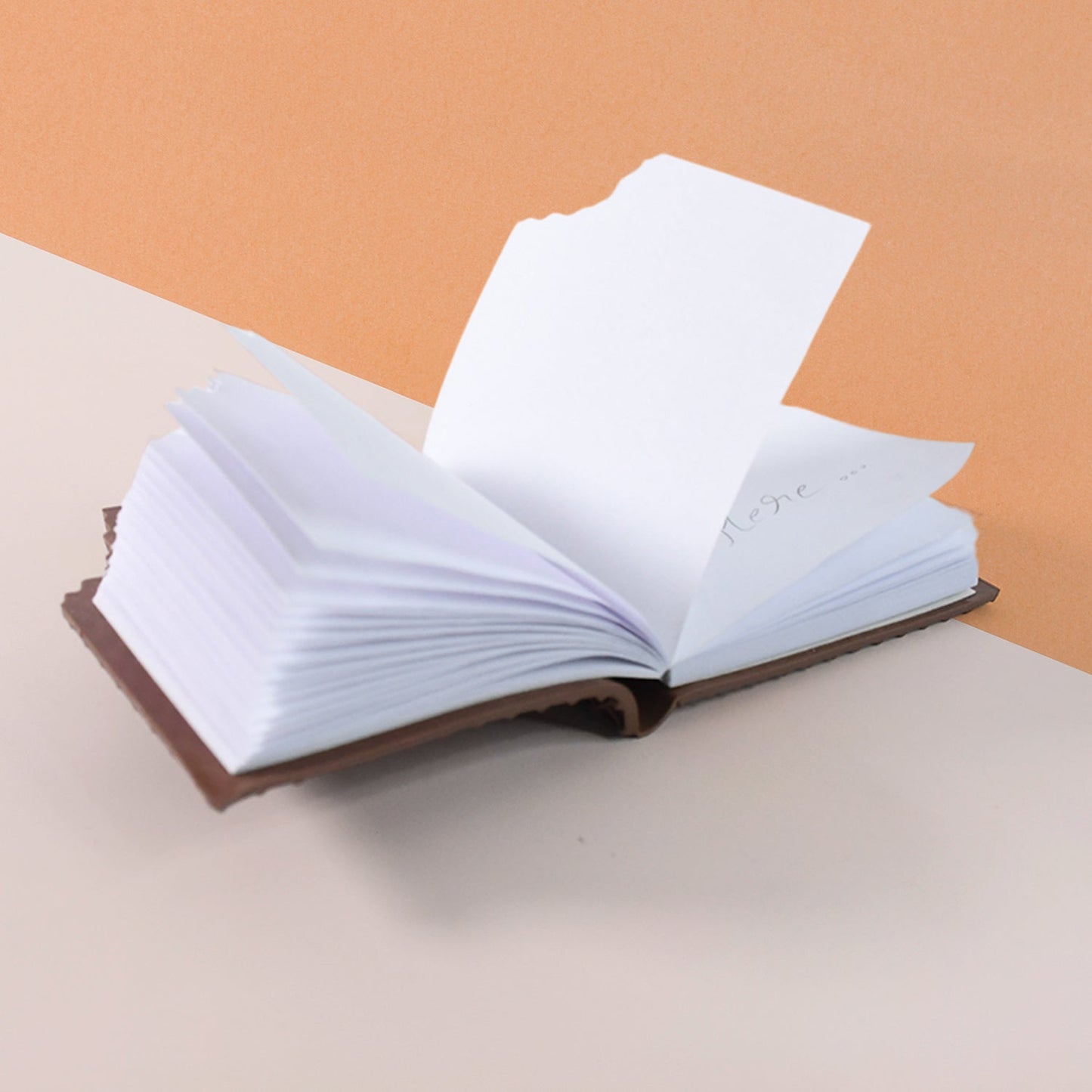 Chocolate Diary Notebooks Original Chocolate Smell  Writing Practice Book Early Learning Copybook Premium Chocolate Book ( 1Pc Book )