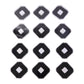 Jewellery Display Storage Box for Rings, Earrings & Small Items (12 Pc)