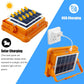 High-Brightness Solar LED Flood Light with Power Bank (1 Pc)