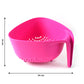 Supermom Plastic Premium Multipurpose Triangular Kitchen Colander (1 Pc)