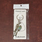 “Jai Shree Krishna” Text Metal Keychain (1 Pc)