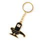 Shivling Trishul Metal Keychain Set (5 Pc Mix Design)