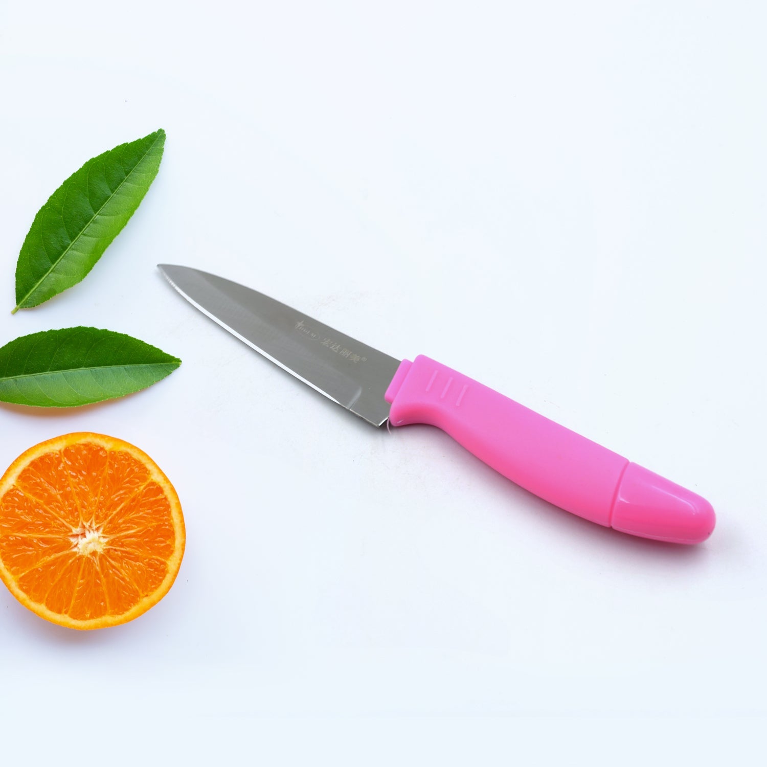 Comfortable grip stainless steel fruit knife, single piece