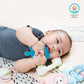 Silicone Baby Teether Pack of 1 (Mix Design & Color)