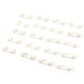 Plastic Cable Clips – Strong Adhesive Wire Organizer for Home, Office & Car (20 Pcs)