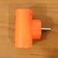 3 Slot Multi Pin Universal Plug Adapter (1 Pc)