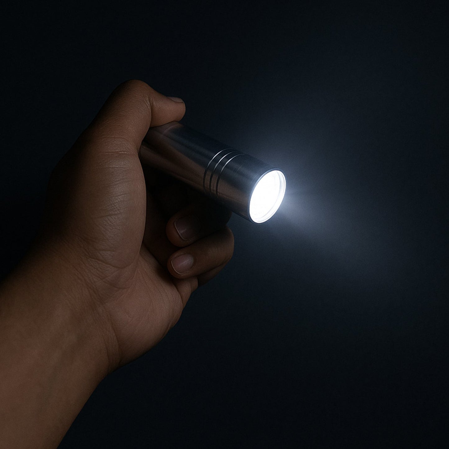 Portable Mini Torch / Flashlight LED Powerful High Lumens Pen Light Easy To Carry, Portable Pocket Compact Torch for Emergency 3 Battery operated (Battery not included / 1 pc)