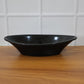 Plastic Marin Serving Bowl – Elegant Oval Deep Bowl (1 Pc / Balck)