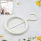 Plastic Circle hanger Hat, Closet, Joint Hanger, Rings Hanger, Hat Storage, Towel, Hanger Hook, Bag Hanger Storage for Wall, Door, Closet, Bathroom (1 Pc)