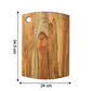 Supermom Premium Teak Wood Chopping Board for Kitchen (1 Pc)