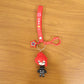Cute Cartoon Girl Character Keychain with Strap and Decorative Charm (1 Pc)