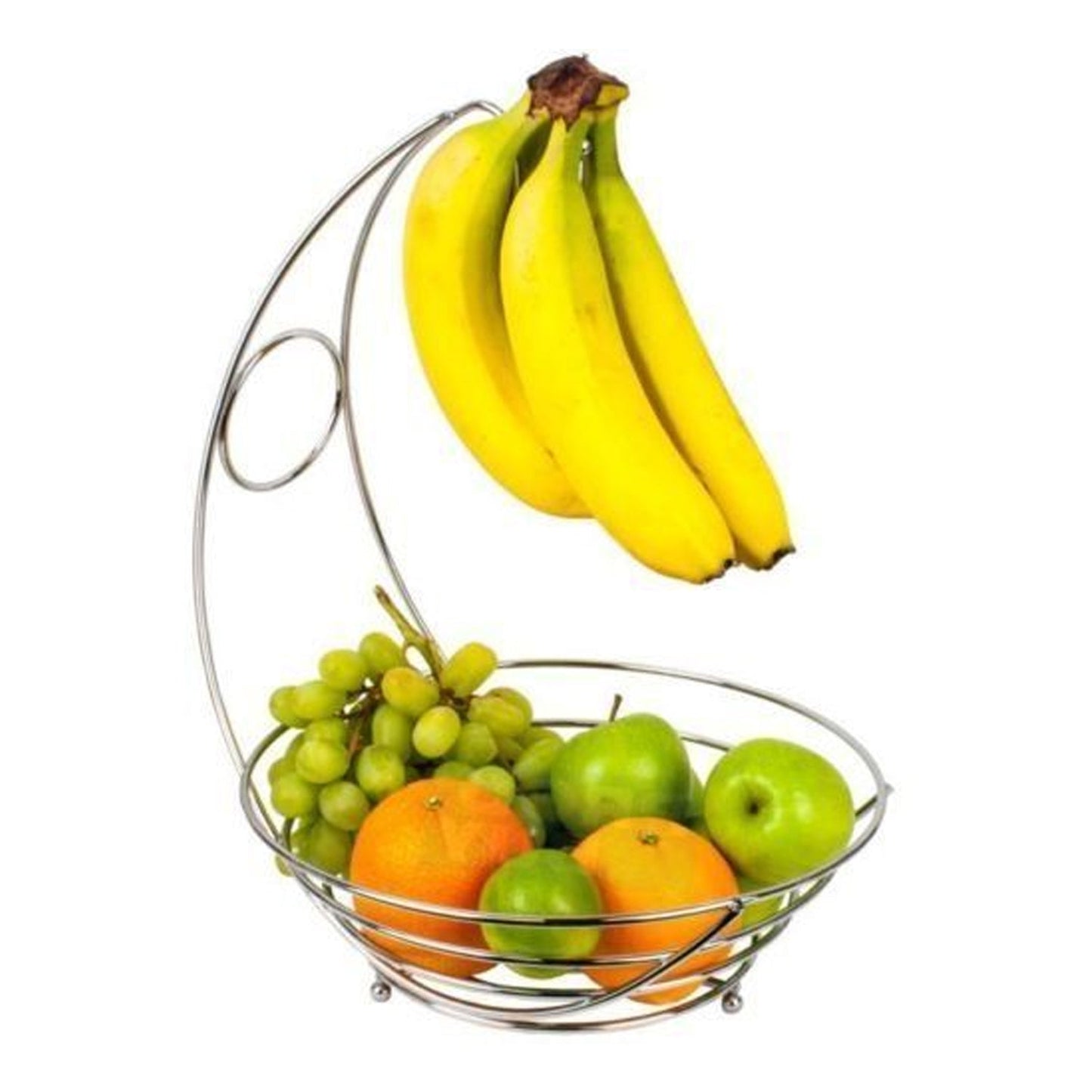 Steel basket for fruit storage