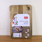 Apex Steel Oak Medium Cutting Board with Wooden Handle (1 Pc)