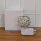 Decorative Star Pattern Kapoor Dani Mosaic Glass Plug-In Night Lamp (1 Pc)