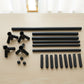 Floor Standing Metal Coat Rack Stand with Multi Hooks