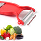Supermom Swiss 2-in-1 Slicer & Peeler with Ultra Sharp Stainless Steel Blades