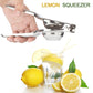 Lemon squeezer in use.