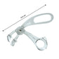 Portable eyelash curler for makeup