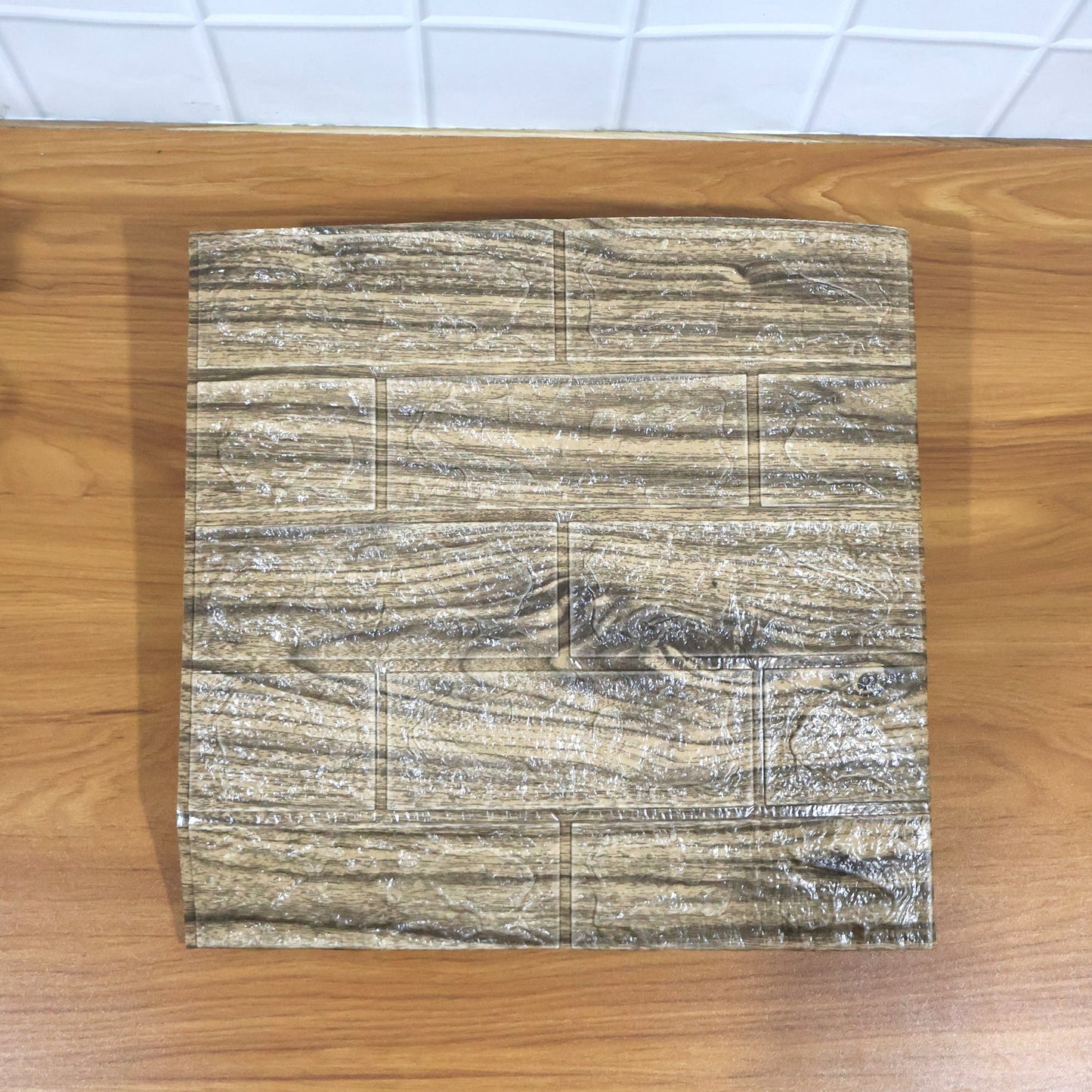 Wallpaper 3D Foam Wallpaper Sticker Panels (70 x 70 Cm / 1 Pc)