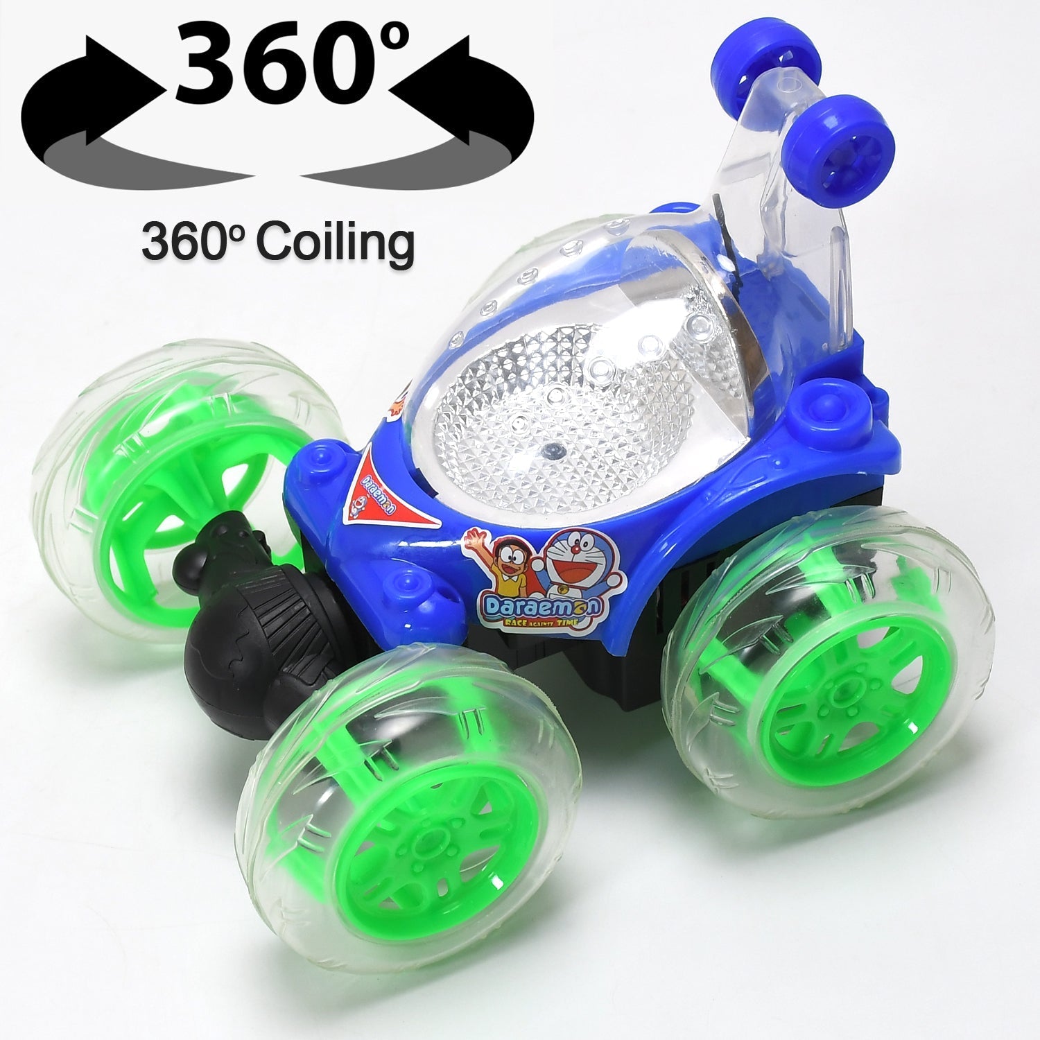 Remote control car with 3D lights