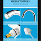 Durable stainless steel faucet with digital features.