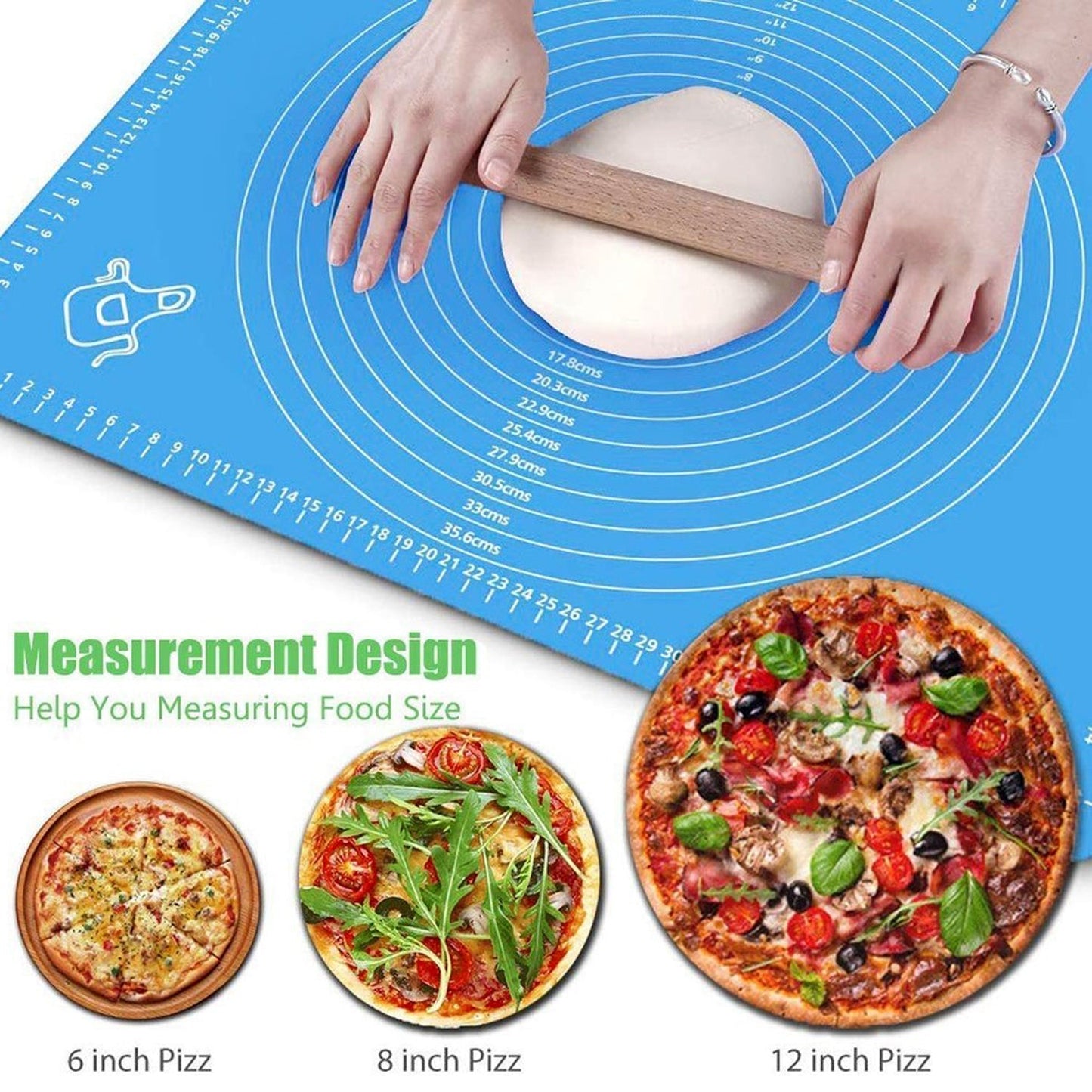 High-quality silicone baking and fondant rolling mat