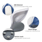 Leaf Shape Soap Dish Holder with Drain for Bathroom & Kitchen Use