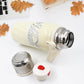 Stainless Steel Vacuum Insulated Water Bottle | Leak Proof Flask for Tea Coffee | With Steel Cup