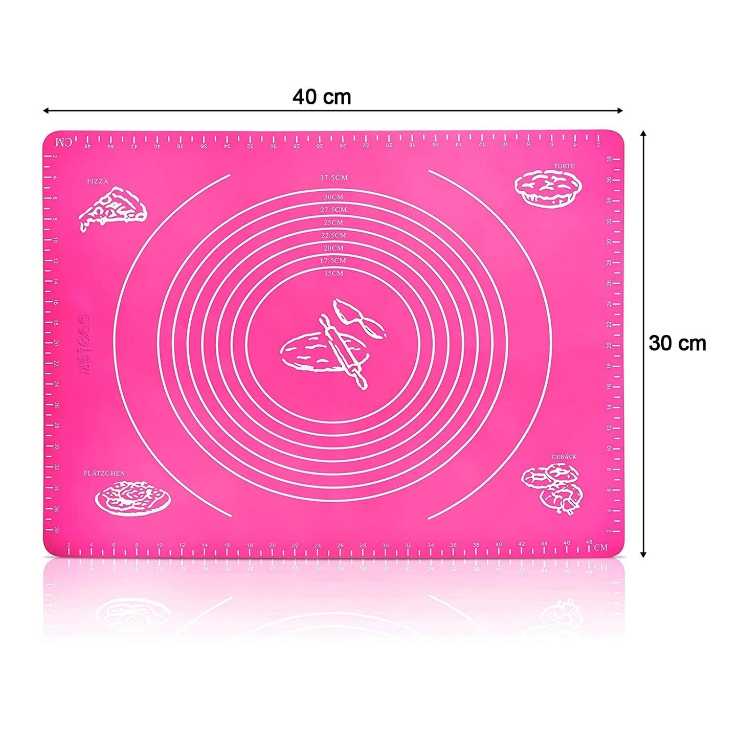 Multipurpose silicone sheet for baking and chapati making