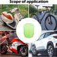 Tyre Valve Caps Luminous Glow Car Tire Valve Cap Covers vaal cap (100 Pcs Set)