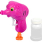 Elephant-shaped bubble gun for kids