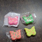 Butterfly Shape Eraser Rubber (1 Pc / Mix Colour & Design)