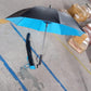 Sun Umbrella With Inside Fan & Power Bank Umbrellas For Summer (1 Pc)